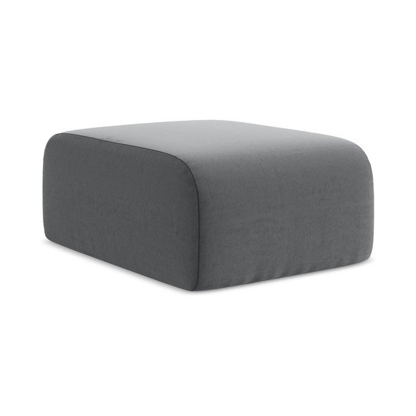 Szürke bársony lábtartó Lani – Makamii