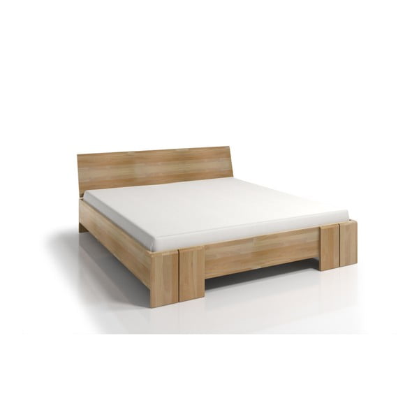 Vestre Maxi Bükk franciaágy ágyneműtartóval, 140 x 200 cm - Skandica-image-3