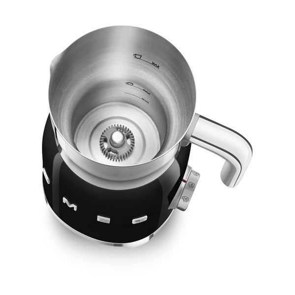 Fekete elektromos tejhabosító Retro Style – SMEG-image-2