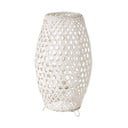 Fehér bambusz asztali lámpa bambusz búrával (magasság 36 cm) – Casa Selección