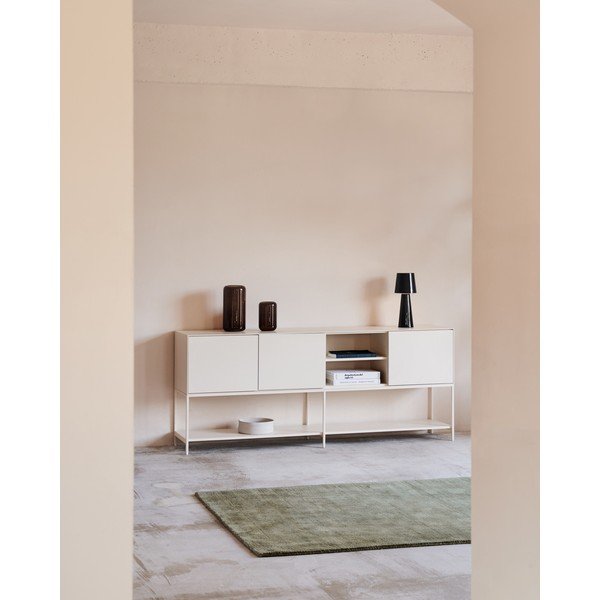 Fehér alacsony komód 195x80 cm Vedrana – Kave Home-image-1