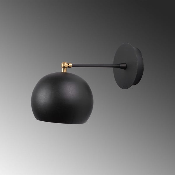 Fekete fali lámpa ø 15 cm Stiva – Opviq lights-image-2