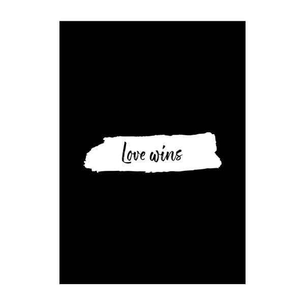 Love Wins plakát, 40 x 30 cm - Imagioo