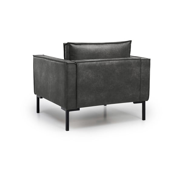 Rate sötétszürke műbőr fotel - Scandic-image-3