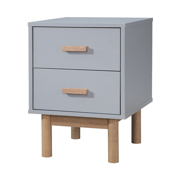 Szürke éjjeliszekrény Melanie – Støraa-image-2