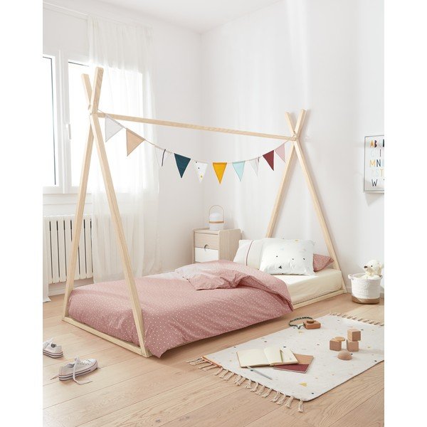 Nahilin fehér organikus pamut párnahuzat, 45 x 45 cm - Kave Home-image-3