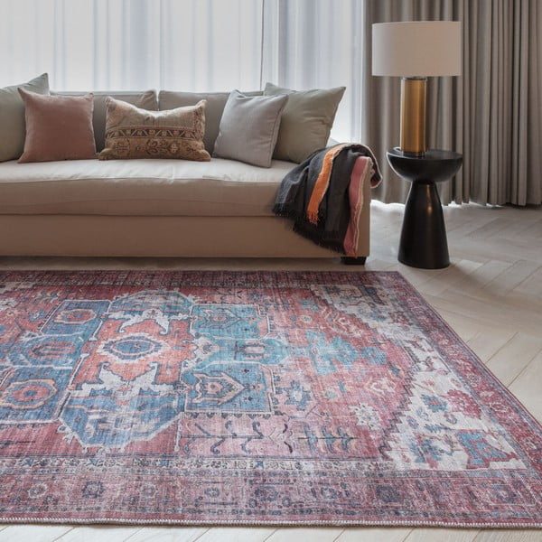 Piros szőnyeg 170x120 cm Kaya - Asiatic Carpets-image-1