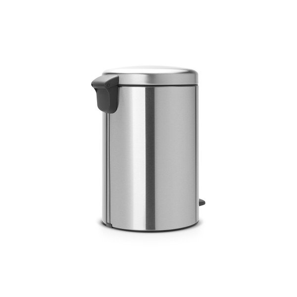 Matt ezüstszínű acél pedálos szemetes 20 l NewIcon – Brabantia-image-3
