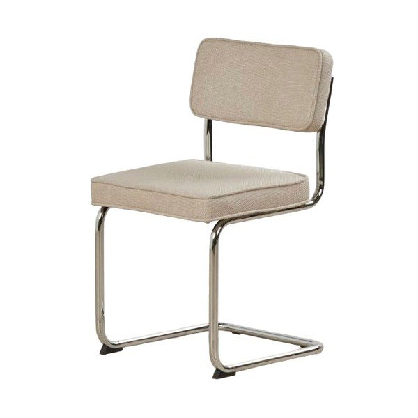 Bézs kárpitozott hinta étkezőszék Rupert – Unique Furniture