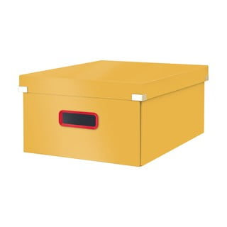 Cosy Click & Store sárga tárolódoboz, hosszúság 48 cm Click&Store - Leitz
