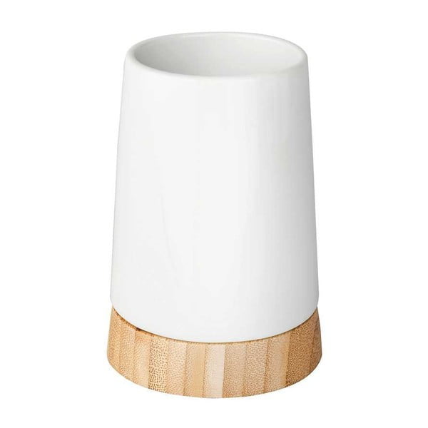 Fehér kerámia fürdőszobai kiegészítő szett Bamboo – Wenko-image-3