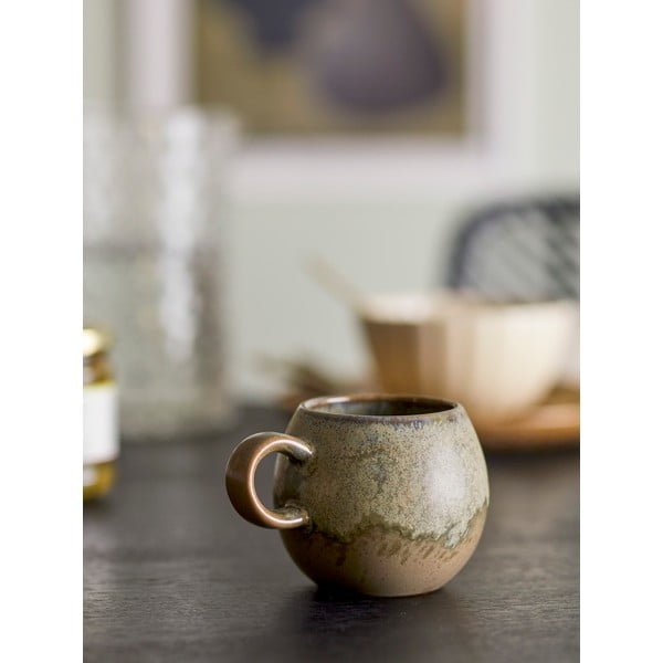 Barna kerámia bögre 280 ml Paula – Bloomingville-image-1