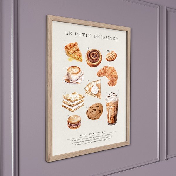 Kép 30x40 cm Petit Dejeuner – Styler-image-3