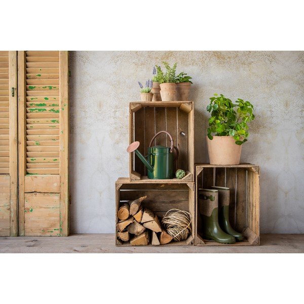 Retro tárolóláda fenyőfából, 51 x 40 x 31 cm - Esschert Design-image-1