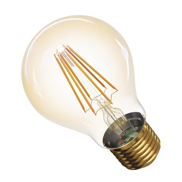 Vintage Warm White LED izzó, A60, 4,3W E27 - EMOS-image-3