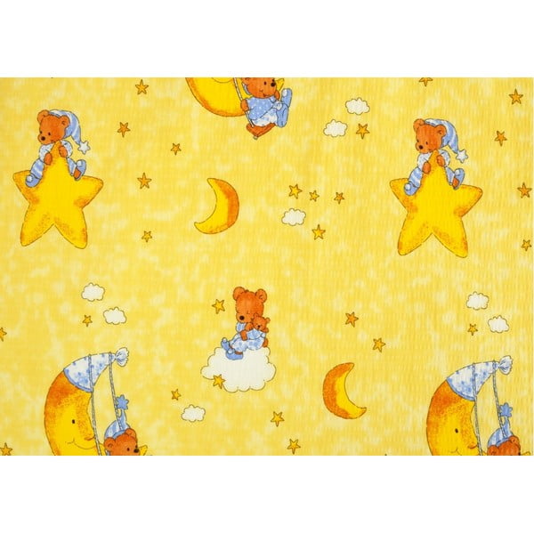 Krepp gyerek ágyneműhuzat 90x135 cm Moon -image-1