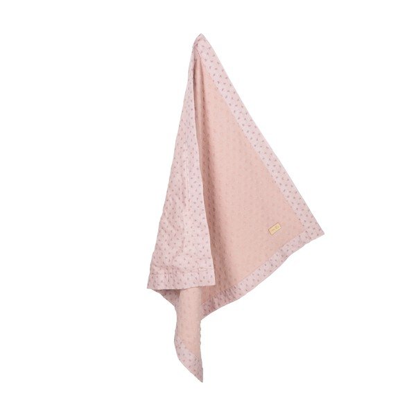 Rózsaszín gyerek takaró 80x80 cm Lil Planet – Roba-image-4