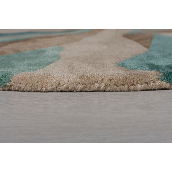 Splinter kék szőnyeg ⌀ 135 cm - Flair Rugs-image-3