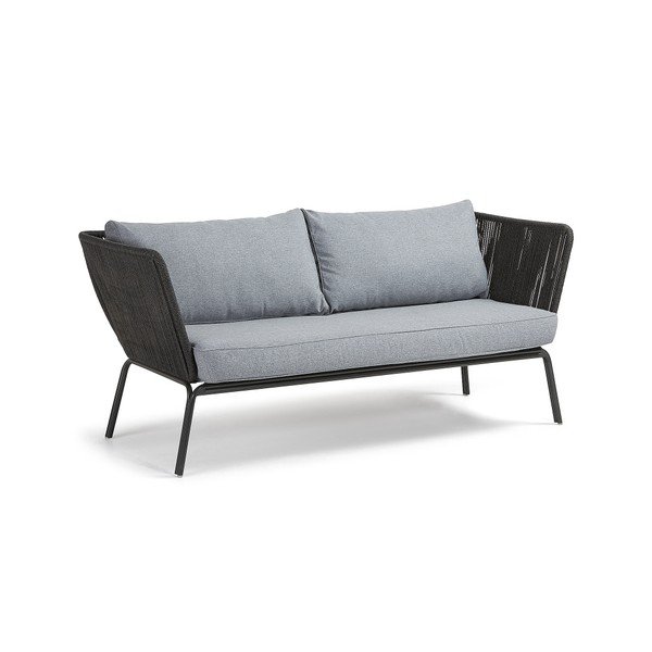 Bernon háromszemélyes szürke kültéri kanapé - La Forma-image-3
