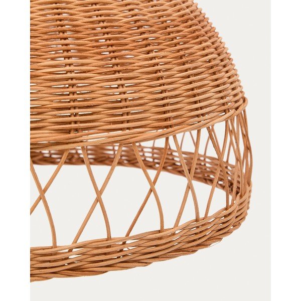 Natúr színű rattan lámpabúra ø 40 cm Loura – Kave Home-image-4