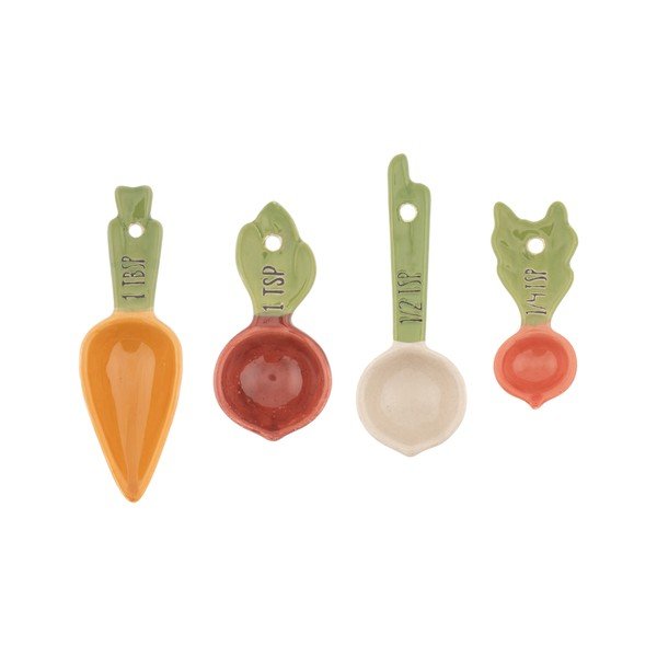 Kerámia mérőpohár készlet 4 db-os Vegetable – Sass & Belle-image-3