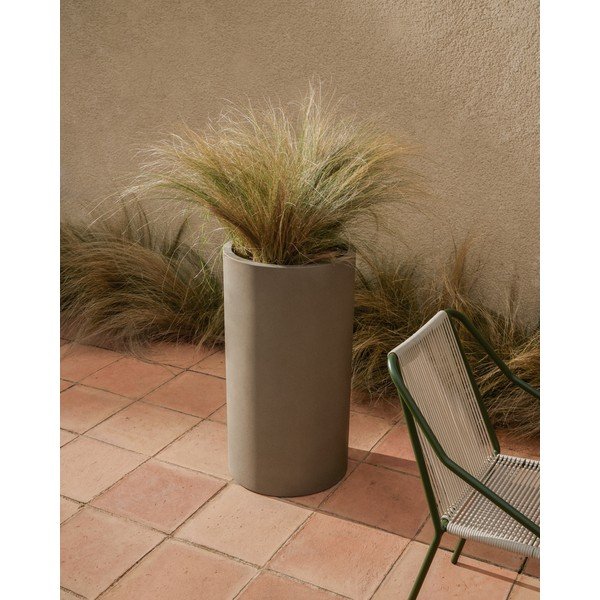 Beton kaspó ø 42 cm Aiguablava – Kave Home-image-2