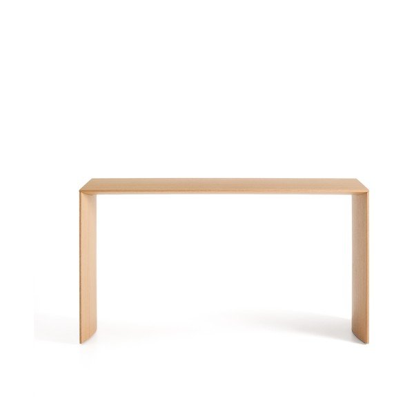 Íróasztal tölgyfa dekorral 60x140 cm Litto – Kave Home-image-2