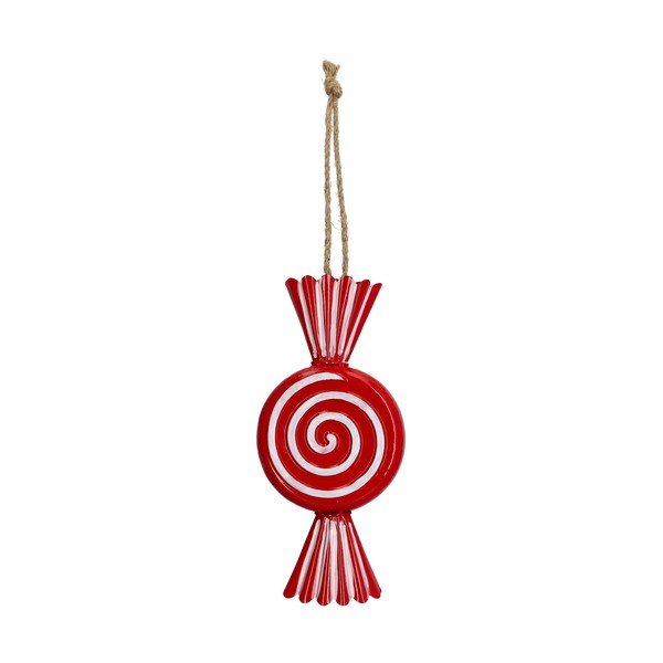 Fém karácsonyfadísz 14 cm – Dakls