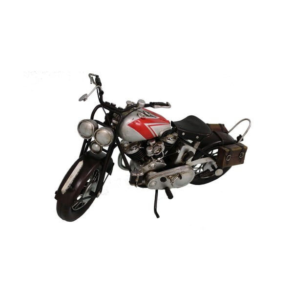 Silver Motocycle dekoráció - Antic Line