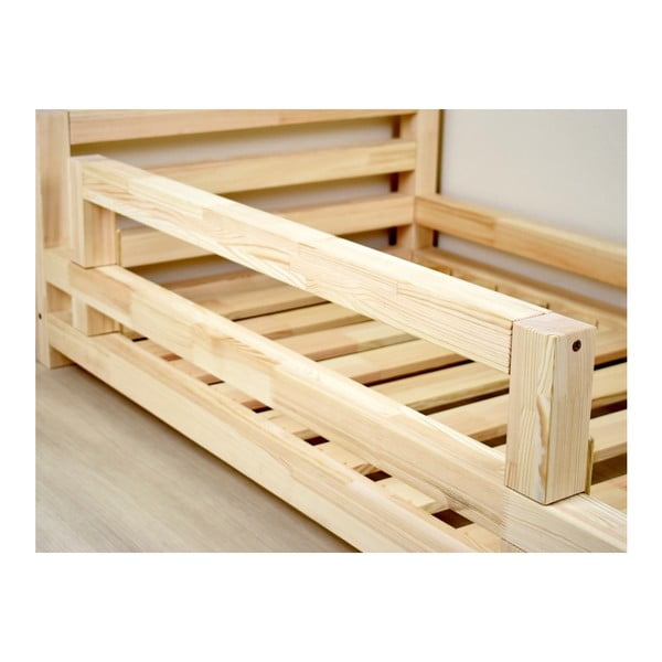 Safety türkiz fenyőfa leesésgátló, hossza 90 cm - Benlemi-image-1