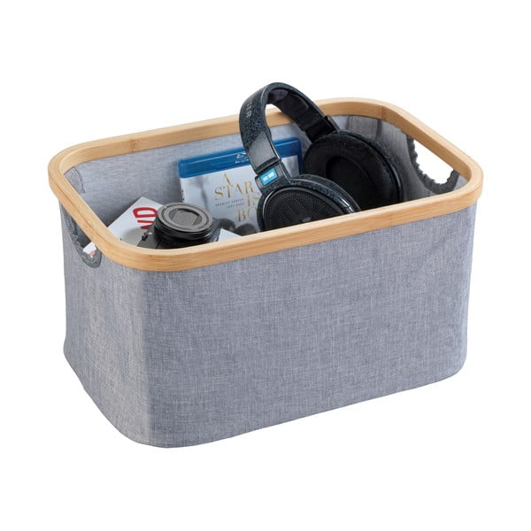 Bamboo összecsukható tárolókosár - Wenko-image-4