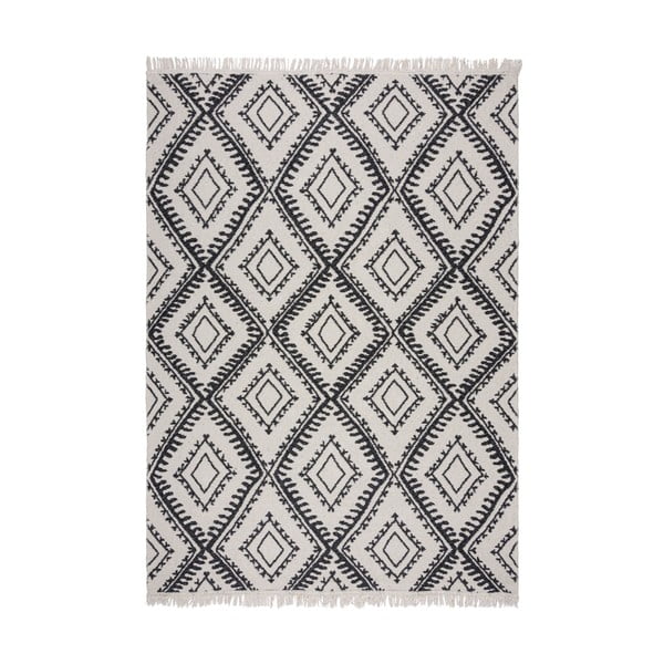 Fekete-fehér szőnyeg 80x150 cm Alix – Flair Rugs