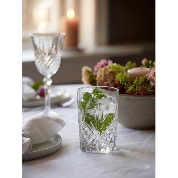 Pohár szett 6 db-os 250 ml Melodia – Lyngby Glas-image-1