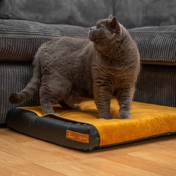 Sárga matrachuzat kutyáknak 90x70 cm Ori XL – Rexproduct-image-1