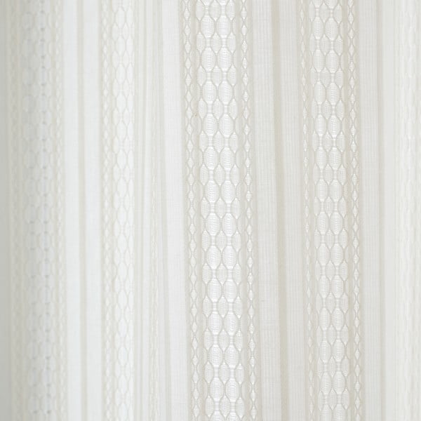 Fehér pamut fényáteresztő függöny 140x137 cm Zofia Broderie Anglaise – Pineapple Elephant-image-2