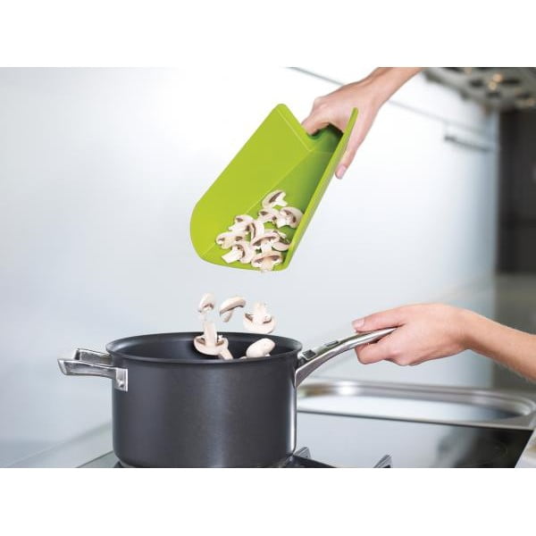 Chop2Pot Mini zöld vágódeszka, hossza 17 cm - Joseph Joseph-image-2