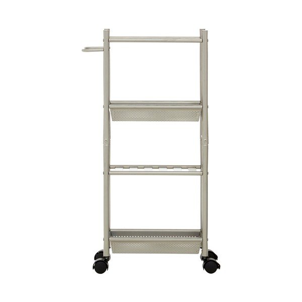 Fém gurulós zsúrkocsi 16x40 cm Dara – Premier Housewares-image-4