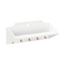 Fehér fali gyerek fogas 75x27 cm Luca – Cam Cam Copenhagen