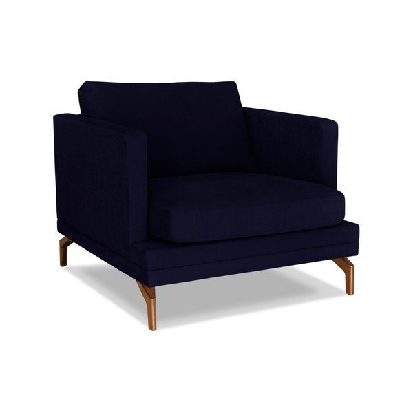 Jupiter sötétkék fotel - Windsor & Co Sofas-image-3