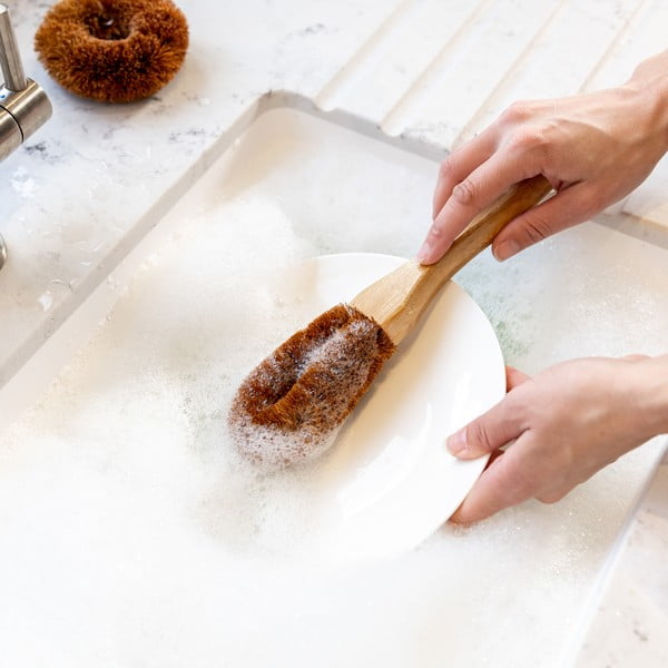 Natural Elements bambusz mosogatókefe - Kitchen Craft-image-2