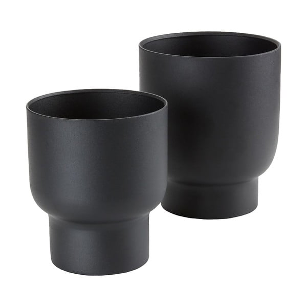 Fém kaspó szett 2 db-os ø 16 cm Fulda – House Nordic-image-4