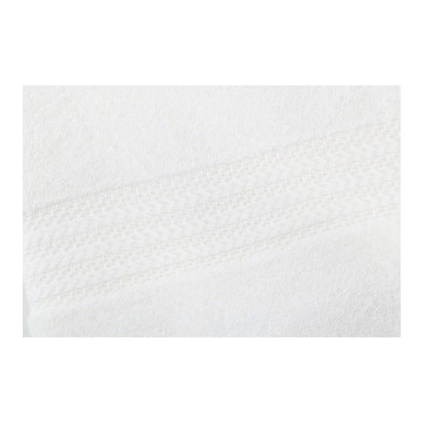 Foutastic fehér pamut kéztörlő, 30 x 50 cm-image-2