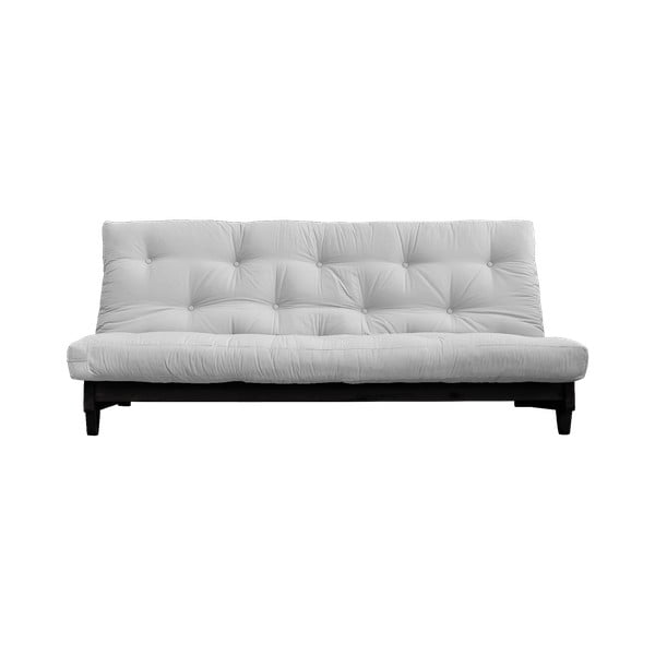 Fresh Black/Light Grey világosszürke kinyitható kanapé - Karup Design