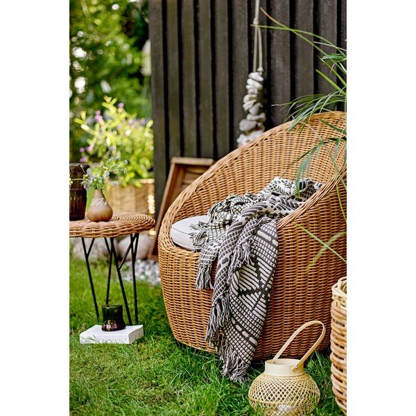 Műrattan kerek tárolóasztal ø 46 cm Roccas – Bloomingville-image-1