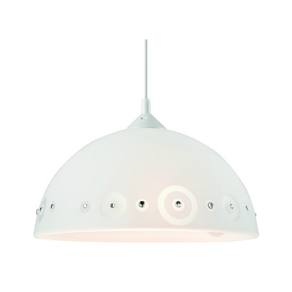 Fehér függőlámpa ø 30 cm Star – LAMKUR-image-1