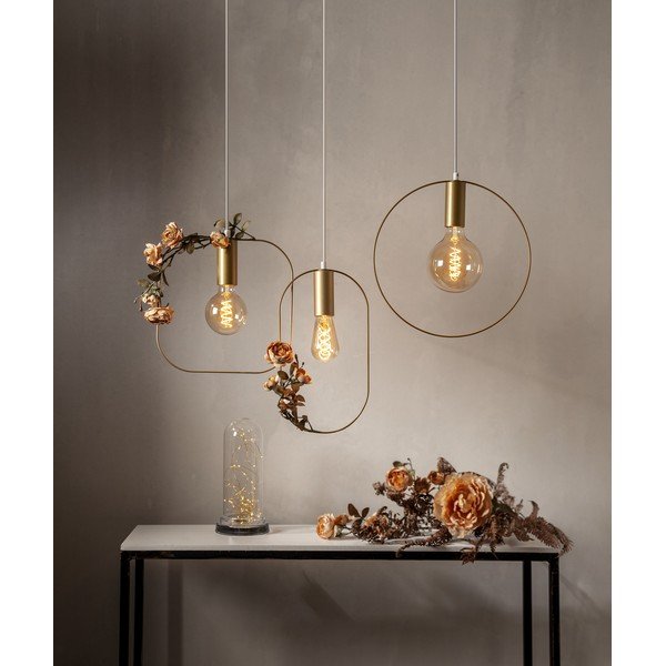 Aranyszínű függőlámpa Shape – Star Trading-image-2