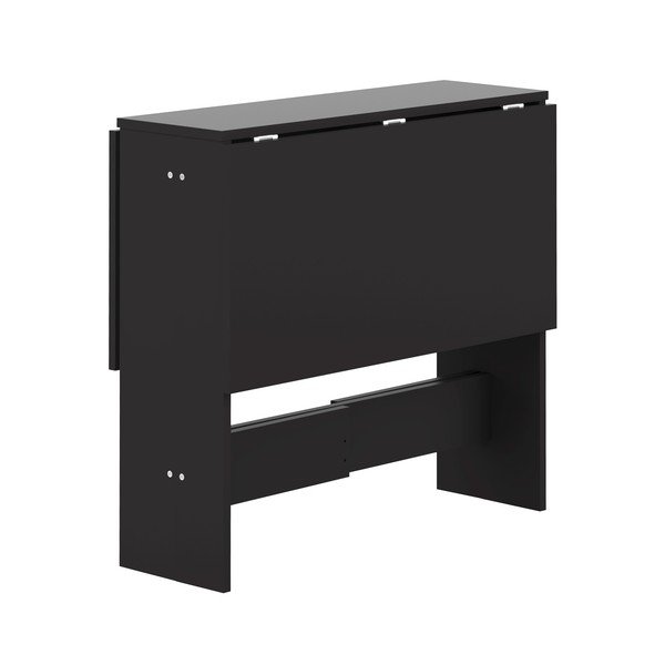 Bővíthető étkezőasztal fekete asztallappal 76x28 cm Papillon – TemaHome-image-3