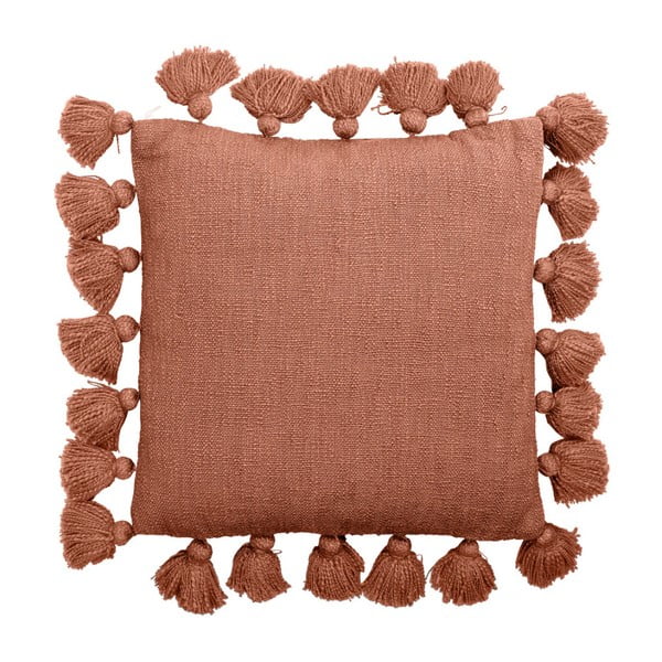Cushion Mero narancssárga pamut díszpárna, 45 x 45 cm - Bloomingville