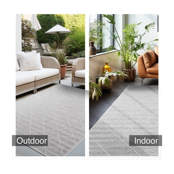 Szürke kültéri szőnyeg 80x150 cm Zagora – Ayyildiz Carpets-image-4