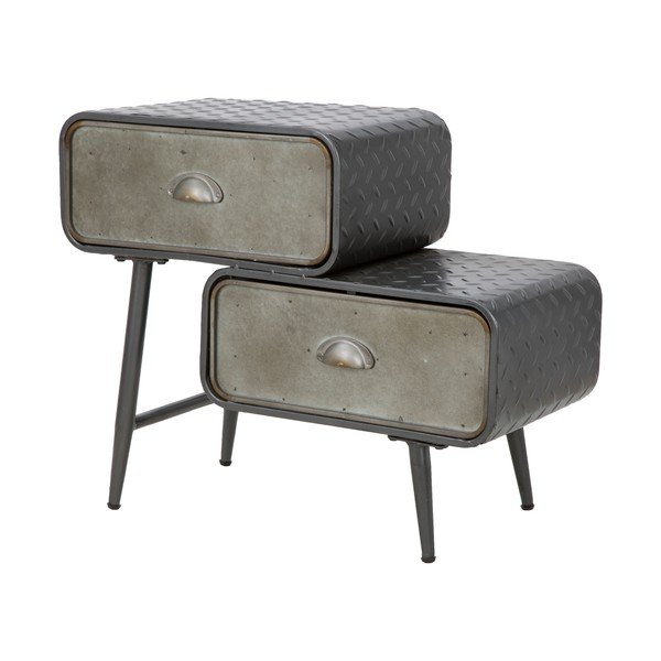 Iron School 2 fiókos szekrény - Mauro Ferretti-image-2